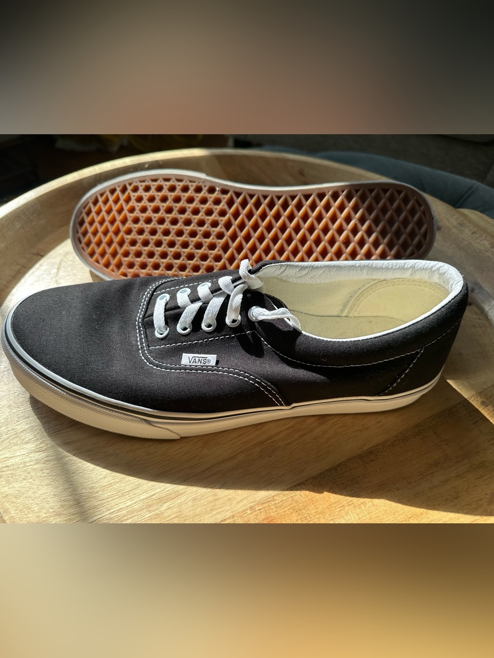 Vans All Black Canvas Sneakers - Men’s 11 EUC